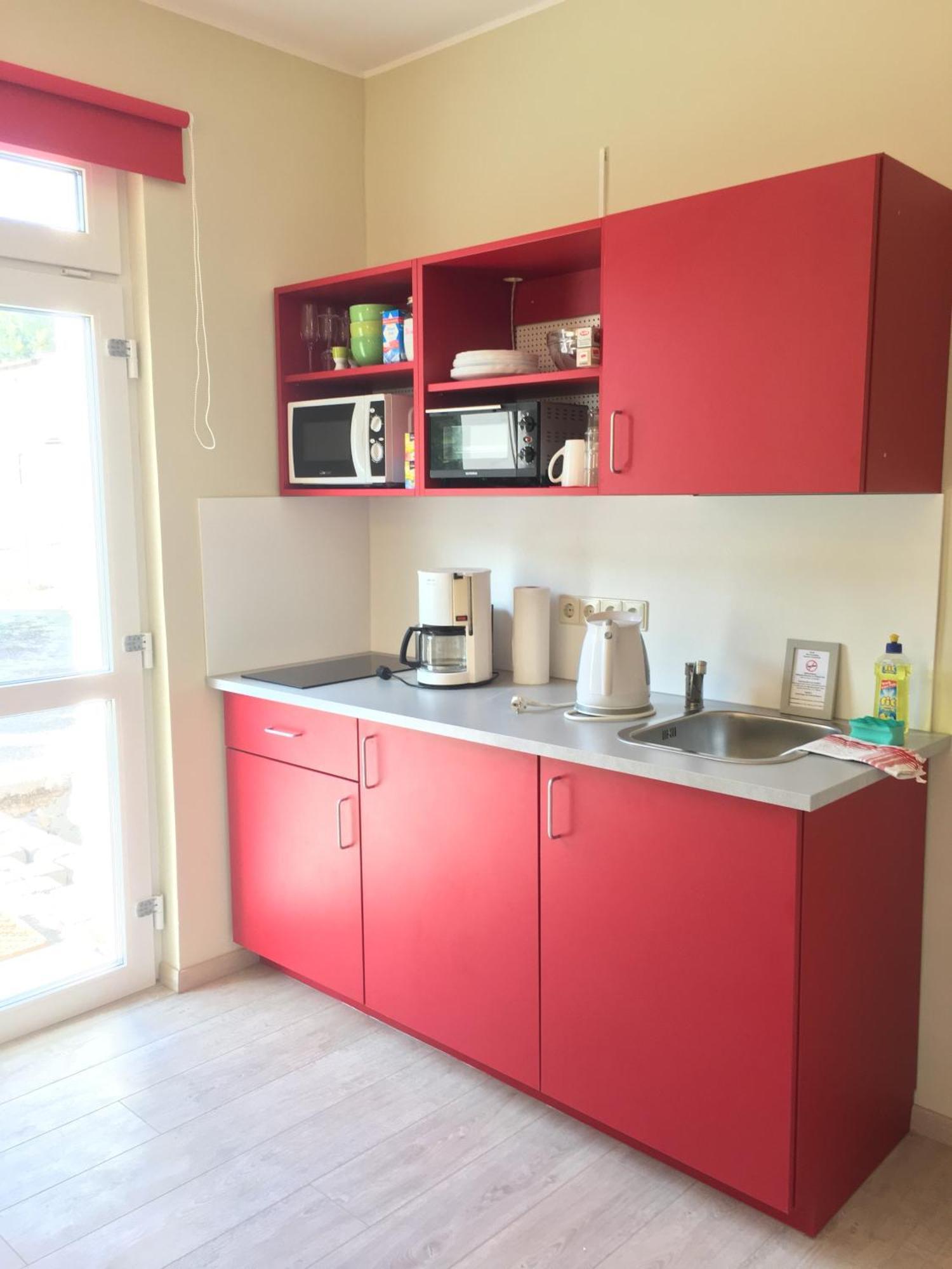Die Senfbude - Klein Aber Fein - Wunderschoenes Studio-Apartment Mit Terrasse Und Stellplatz Лейпциг Экстерьер фото