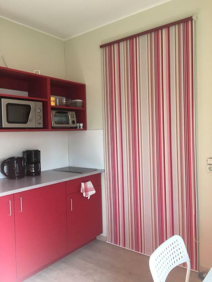 Die Senfbude - Klein Aber Fein - Wunderschoenes Studio-Apartment Mit Terrasse Und Stellplatz Лейпциг Экстерьер фото